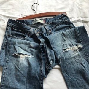 Levi's Low Boot Cut 527 Denim Jeans, Size 34/32